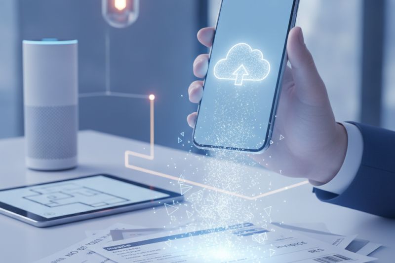 Como usar o smartphone para digitalizar documentos