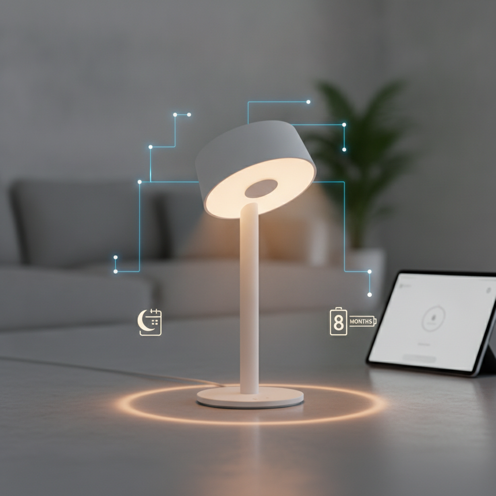 Lâmpada da Xiaomi Oferece Autonomia de 8 Meses e Recurso de Luz Noturna por R$ 60