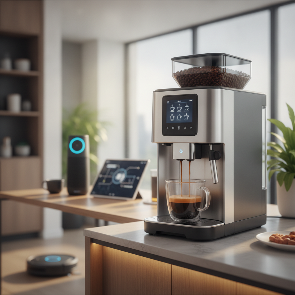 Midea Apresenta Cafeteira Com Moedor de Grãos e 8 Receitas Automáticas