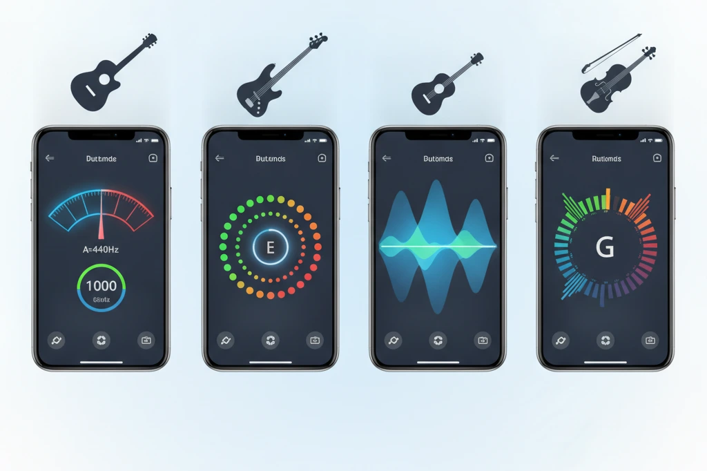 Os 5 Melhores Aplicativos Afinadores de Instrumentos Musicais para Android e iOS