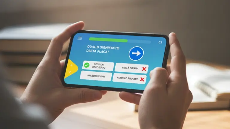 App Quiz CNH: Teste Seus Conhecimentos em Sinalização