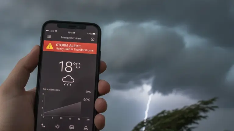 Apps para Receber Alertas de Temporal e Previsão do Tempo por Cidade