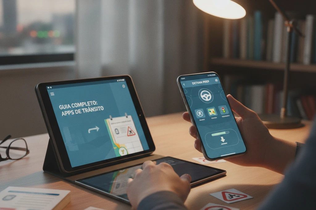 Download de Apps de Trânsito: Guia Completo para Preparar a Prova do DETRAN