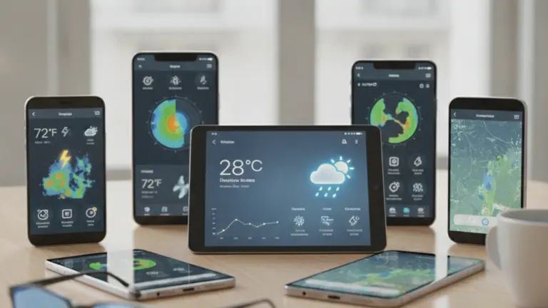 Download de Apps Meteorológicos: Confira Temperatura em Tempo Real