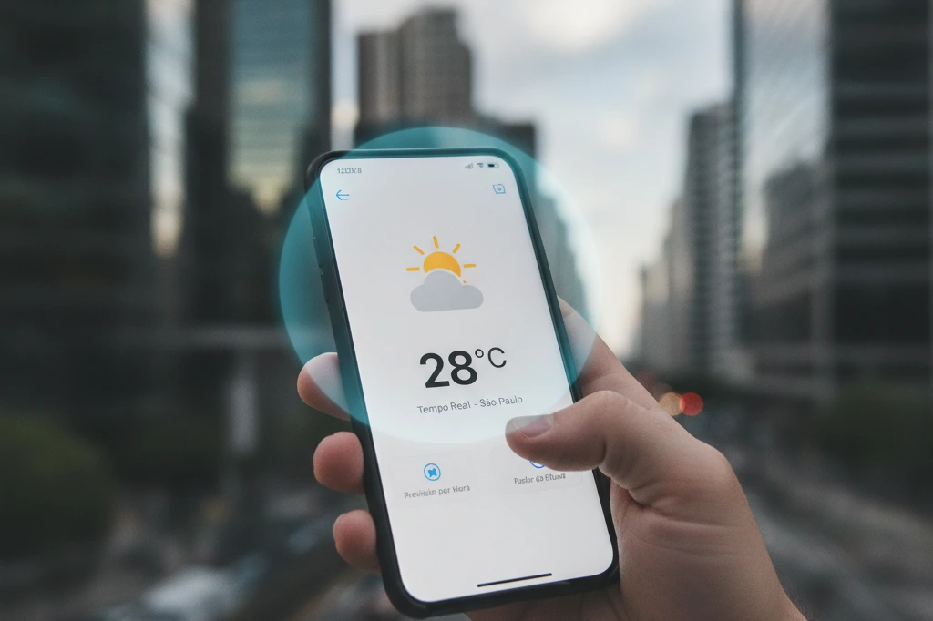 Download de Apps Meteorológicos: Confira Temperatura em Tempo Real