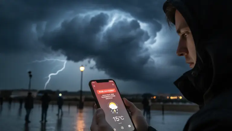 Não Seja Pego de Surpresa pela Chuva com Este App