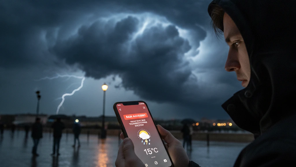 Não Seja Pego de Surpresa pela Chuva com Este App