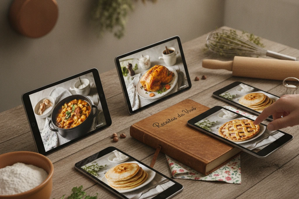 Os Melhores Apps de Receitas da Vovó para Download Grátis