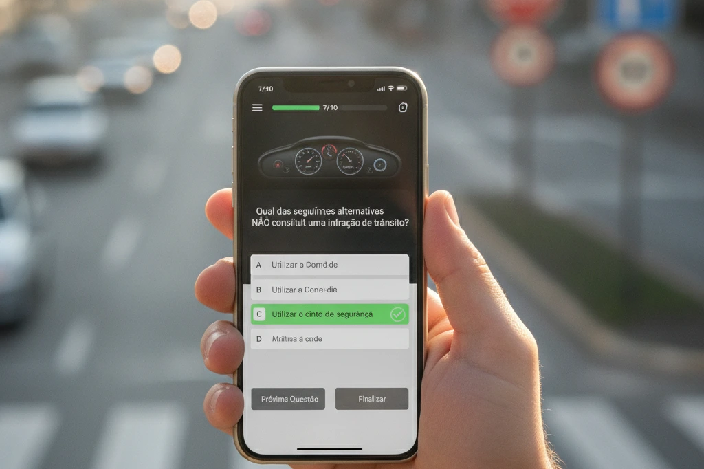 Top 5 Apps de Simulado de CNH Recomendados por Especialistas